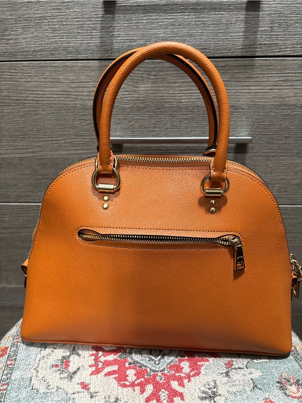 NWOT - Coach Katy Pebbled Leather Satchel - Picture 3 of 10